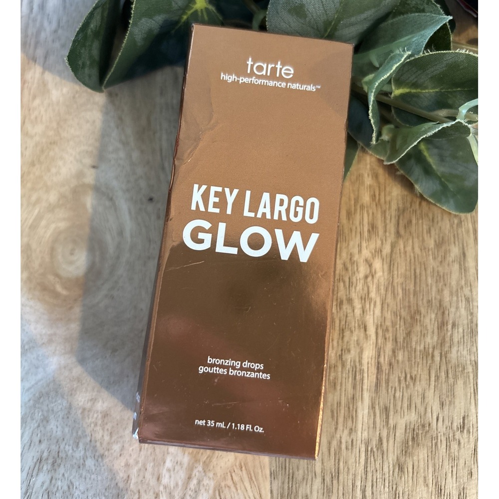 Tarte ~ Key Largo Glow Bronzing Drops ~ Champagne Glow ~ 35ml / 1.18 fl oz ~ NIB